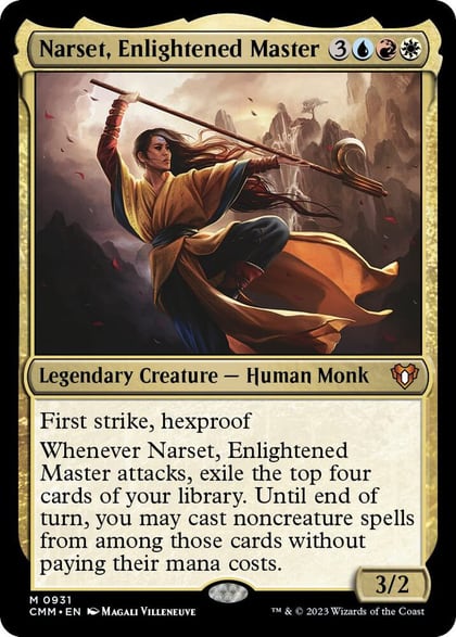 Narset, Enlightened Master, Commander Masters 931