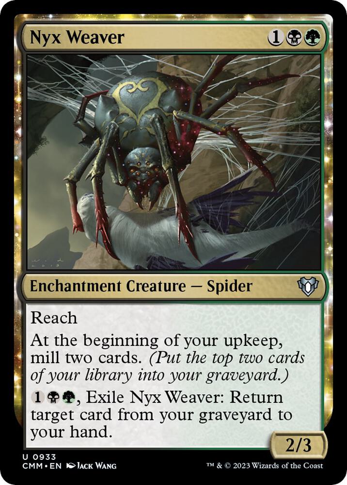 Nyx Weaver, Commander Masters 933