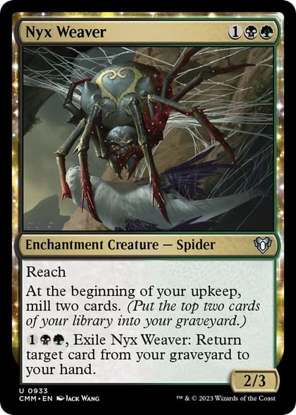 Nyx Weaver, Commander Masters 933