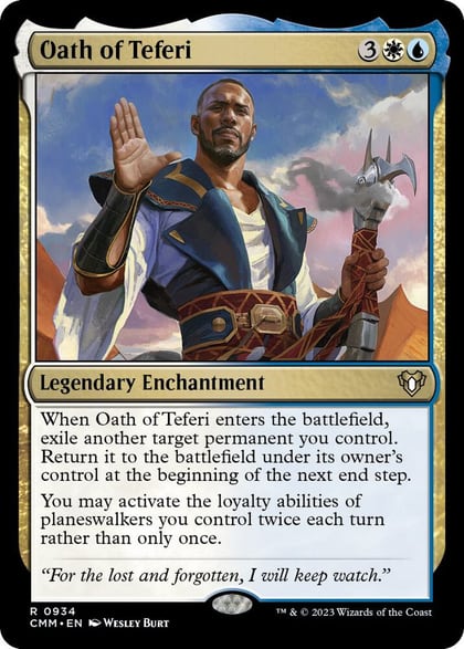 Oath of Teferi, Commander Masters 934