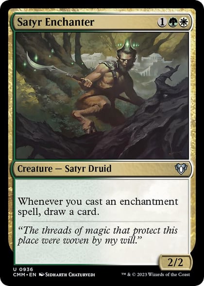 Satyr Enchanter, Commander Masters 936