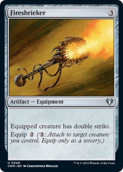 Fireshrieker, Commander Masters 949