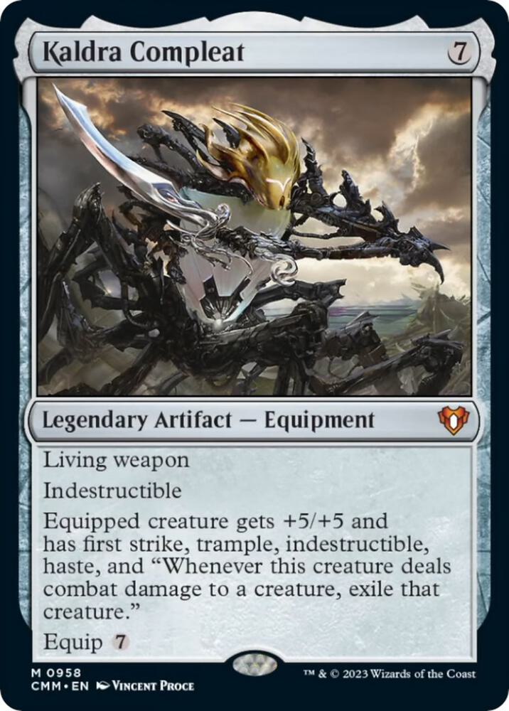 Kaldra Compleat, Commander Masters 958