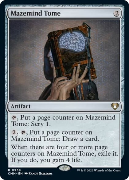 Mazemind Tome, Commander Masters 959