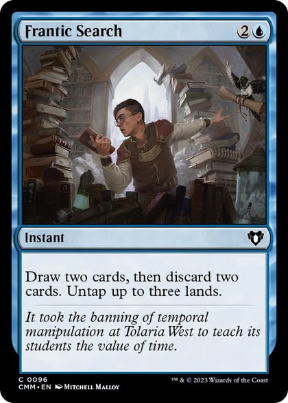 Frantic Search, Commander Masters 96