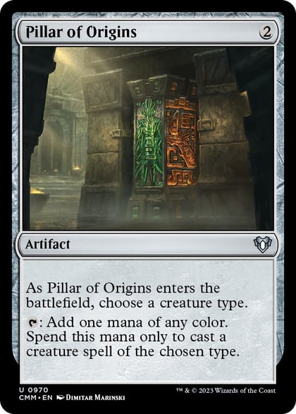 Pillar of Origins, Commander Masters 970