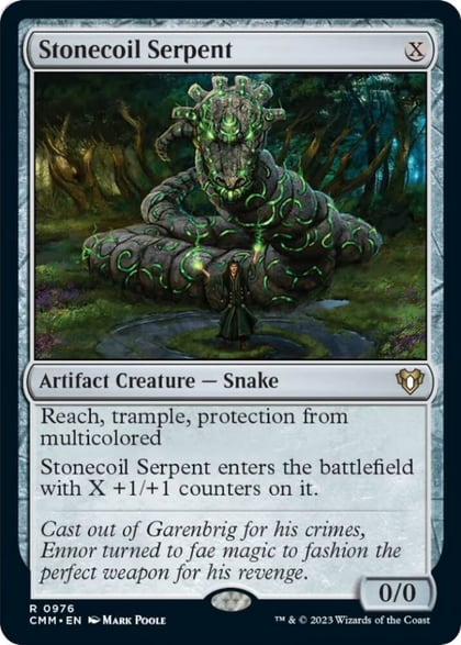 Stonecoil Serpent, Commander Masters 976