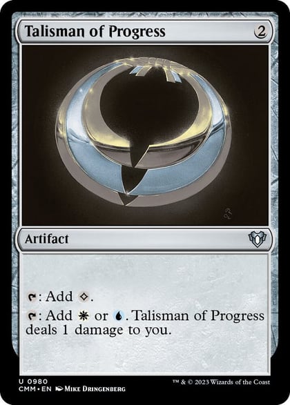 Talisman of Progress, Commander Masters 980