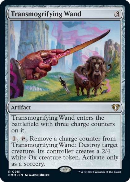 Transmogrifying Wand, Commander Masters 981