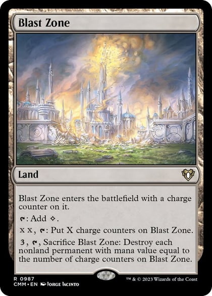 Blast Zone, Commander Masters 987