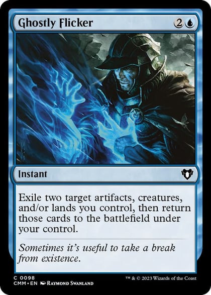 Ghostly Flicker, Commander Masters 98