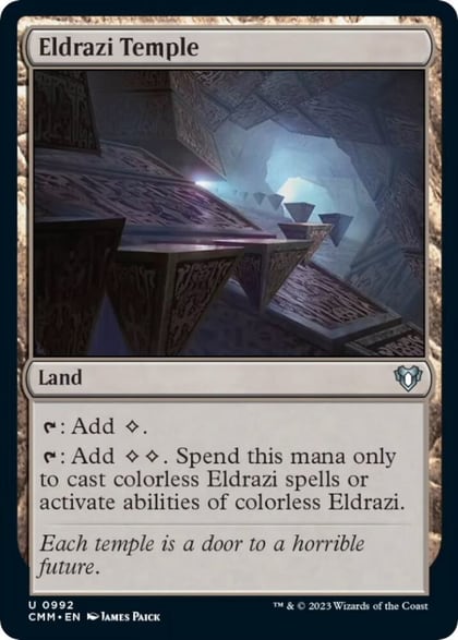 Eldrazi Temple, Commander Masters 992