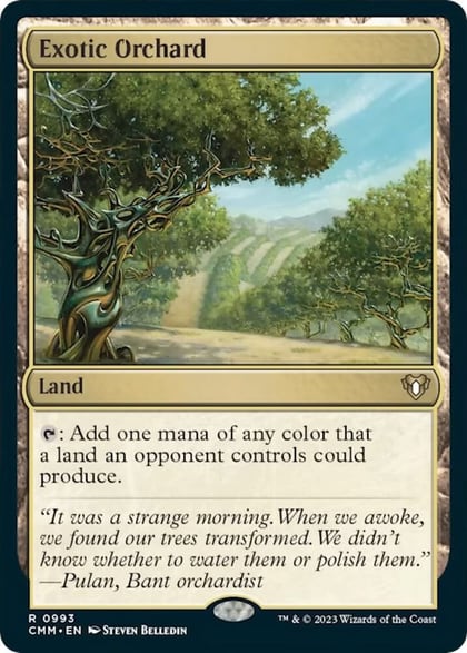 Exotic Orchard, Commander Masters 993