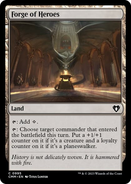 Forge of Heroes, Commander Masters 995