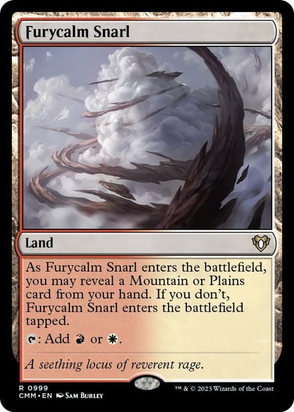 Furycalm Snarl, Commander Masters 999