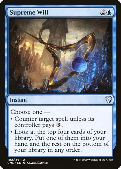 Supreme Will, Commander Legends 102
