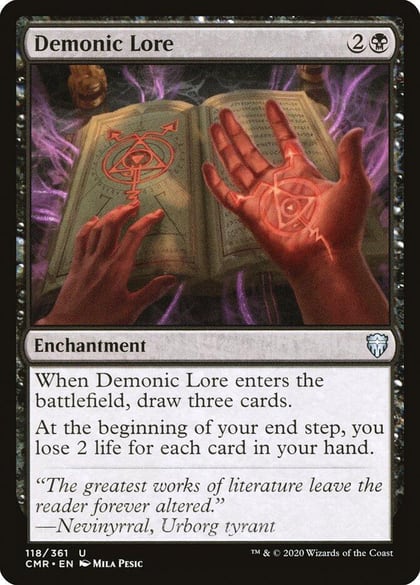 Demonic Lore, Commander Legends 118