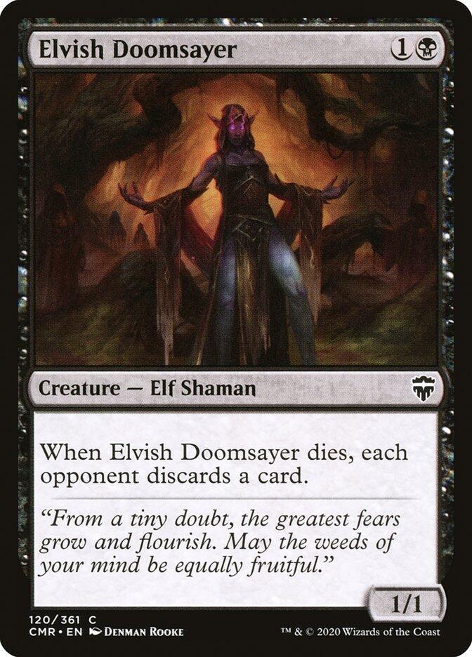 Elvish Doomsayer, Commander Legends 120