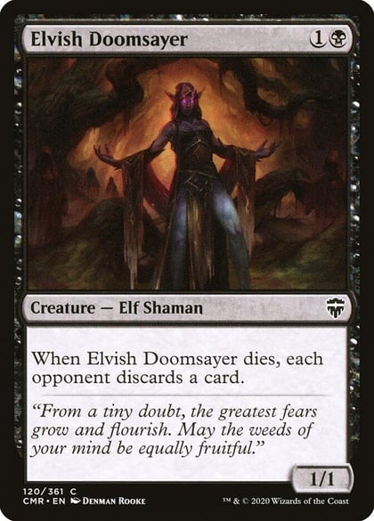Elvish Doomsayer, Commander Legends 120