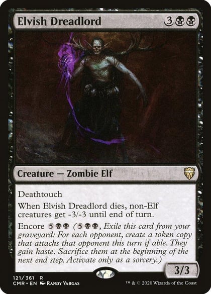Elvish Dreadlord, Commander Legends 121
