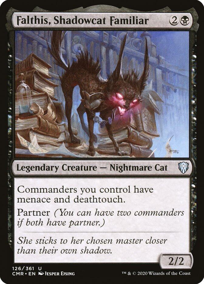Falthis, Shadowcat Familiar, Commander Legends 126