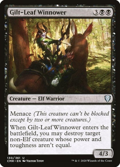 Gilt-Leaf Winnower, Commander Legends 130
