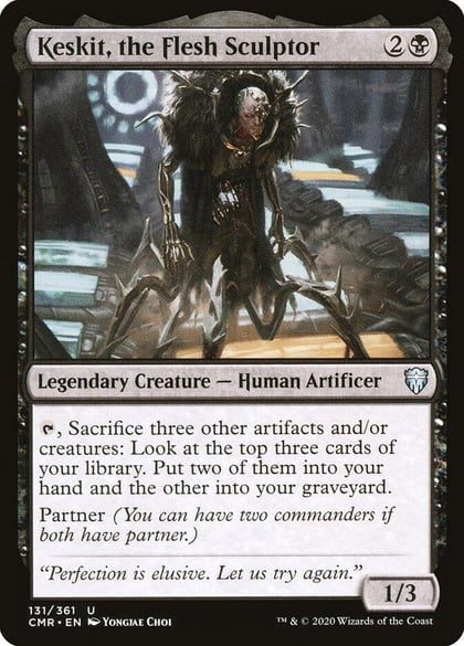 Keskit, the Flesh Sculptor, Commander Legends 131