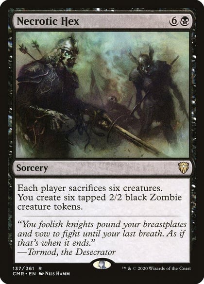 Necrotic Hex, Commander Legends 137