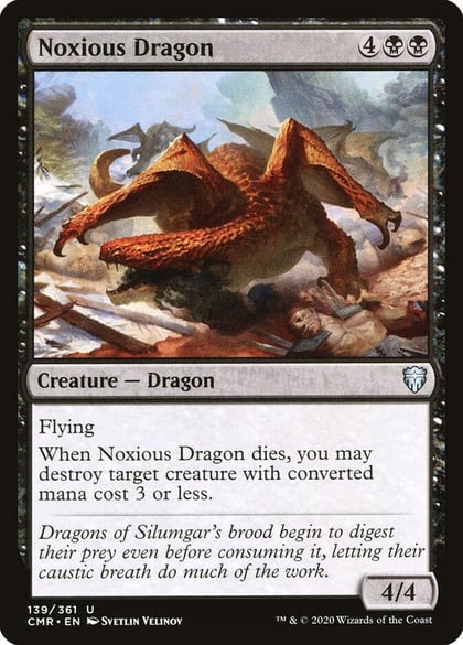 Noxious Dragon, Commander Legends 139