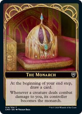 The Monarch // Spirit Double-Sided Token, Commander Legends 14 // 3