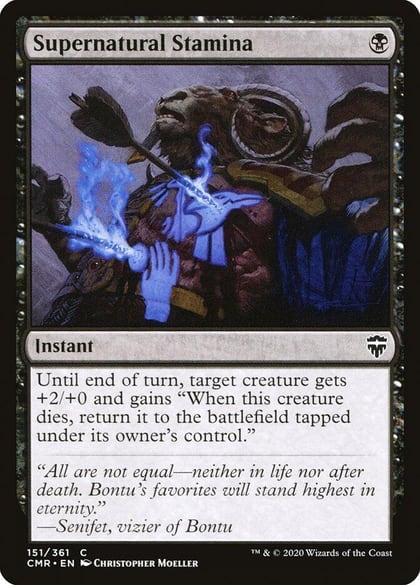 Supernatural Stamina, Commander Legends 151