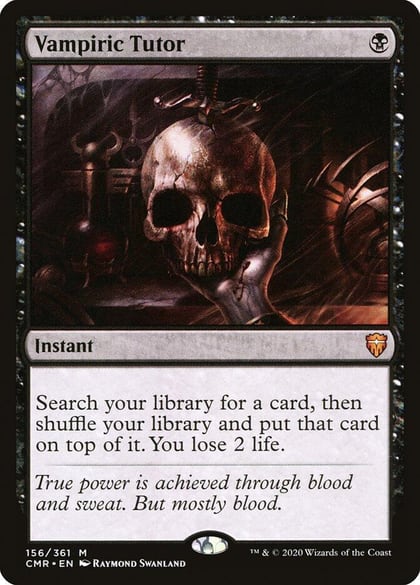 Vampiric Tutor, Commander Legends 156
