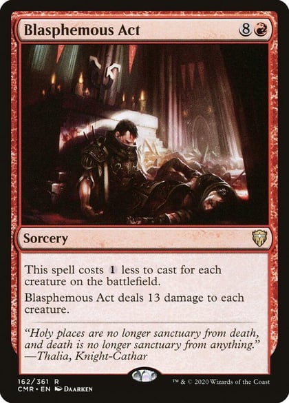 Blasphemous Act, Commander Legends 162