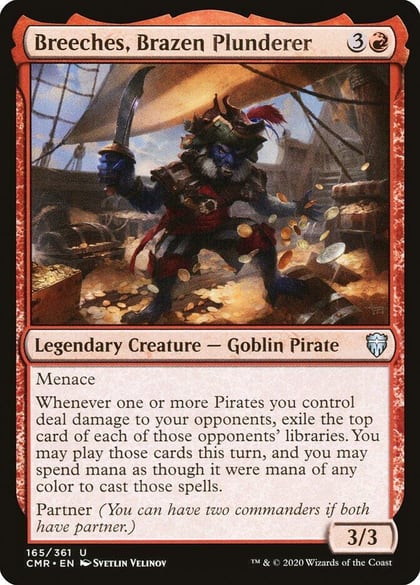 Breeches, Brazen Plunderer, Commander Legends 165
