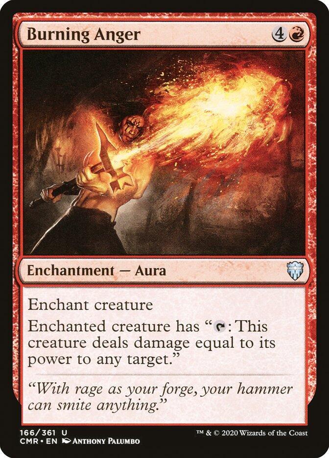 Burning Anger, Commander Legends 166