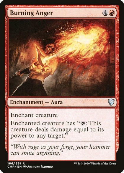 Burning Anger, Commander Legends 166