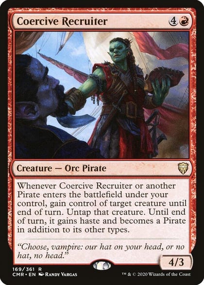 Coercive Recruiter, Commander Legends 169