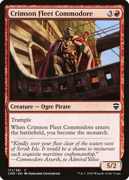 Crimson Fleet Commodore, Commander Legends 171