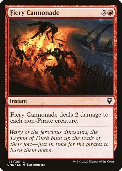 Fiery Cannonade, Commander Legends 178
