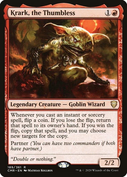 Krark, the Thumbless, Commander Legends 189