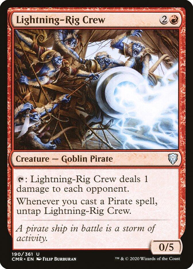 Lightning-Rig Crew, Commander Legends 190