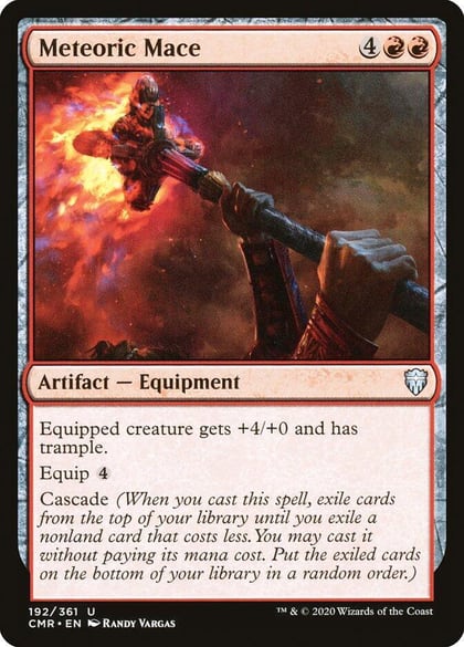 Meteoric Mace, Commander Legends 192