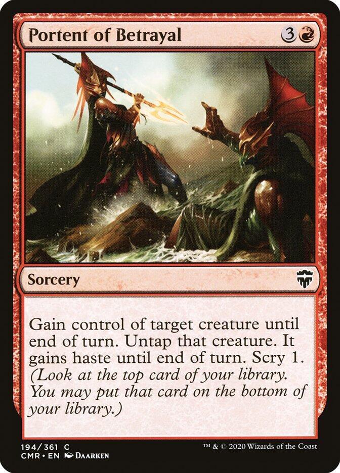 Portent of Betrayal, Commander Legends 194
