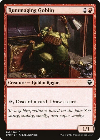 Rummaging Goblin, Commander Legends 198