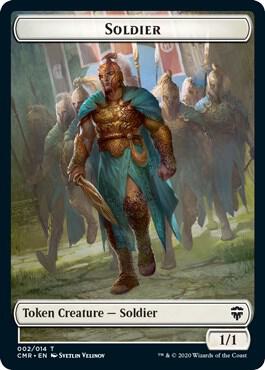 Soldier // The Monarch Double-Sided Token, Commander Legends 2 // 14