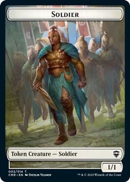 Soldier // Thrull Double-Sided Token, Commander Legends 2 // 5