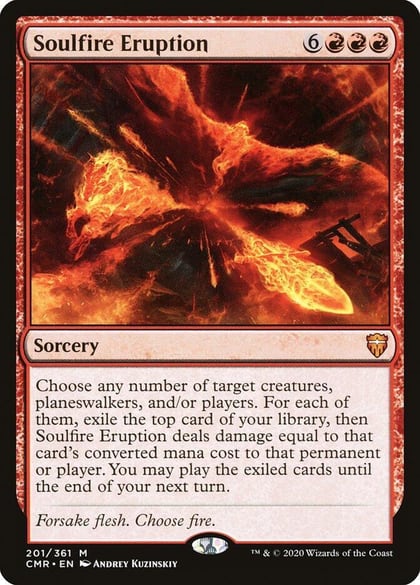 Soulfire Eruption, Commander Legends 201