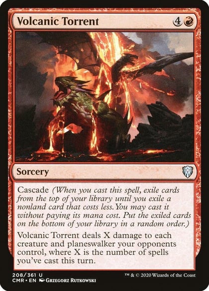Volcanic Torrent, Commander Legends 208