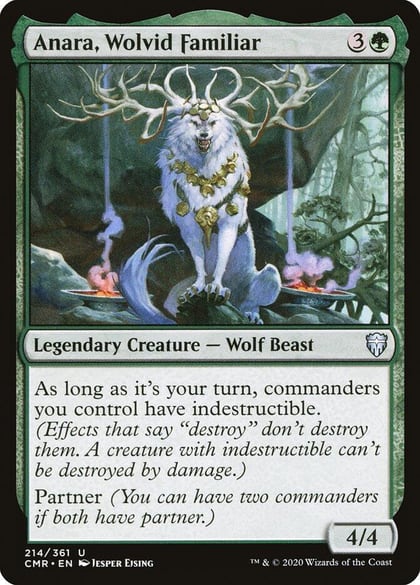 Anara, Wolvid Familiar, Commander Legends 214
