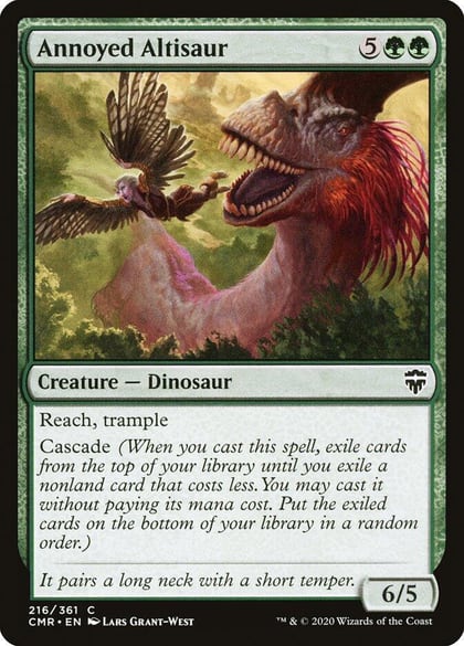 Annoyed Altisaur, Commander Legends 216